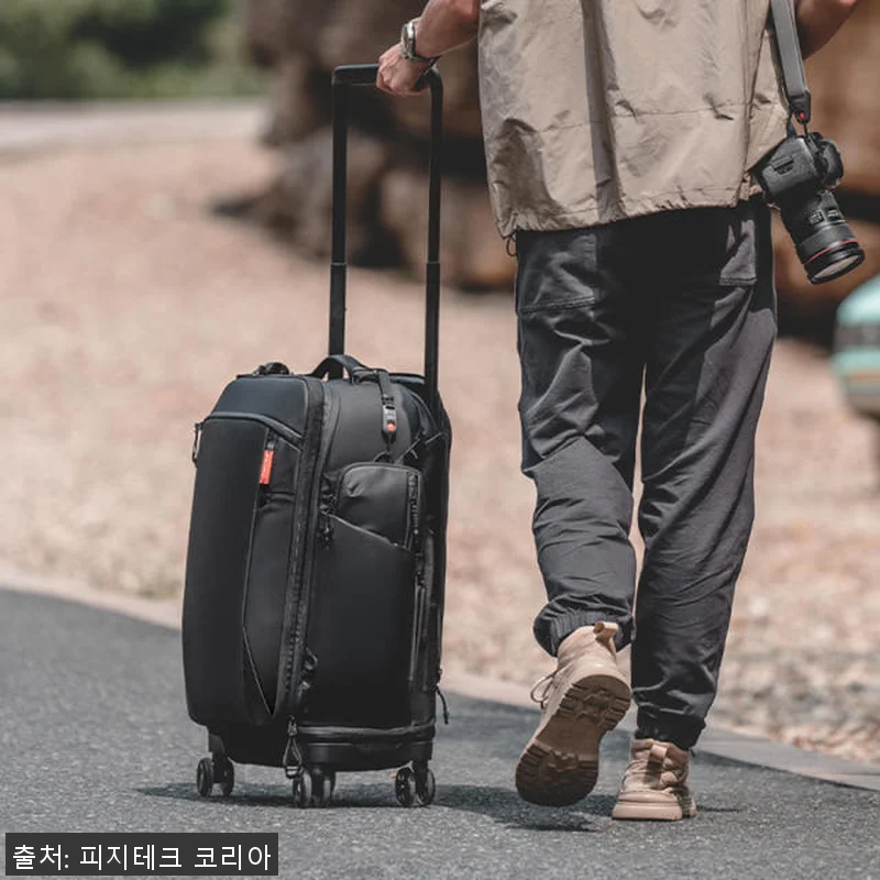 피지테크 롤링백 카메라 백팩 겸용 3 관련 이미지 4