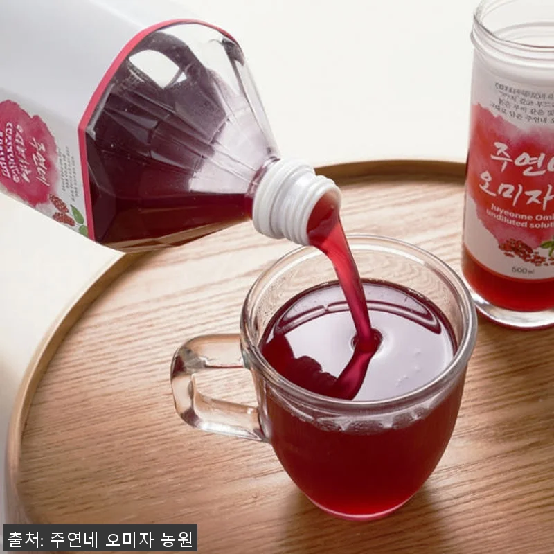 인제 오미자청 원액 선물세트 사용후기 관련 이미지 4