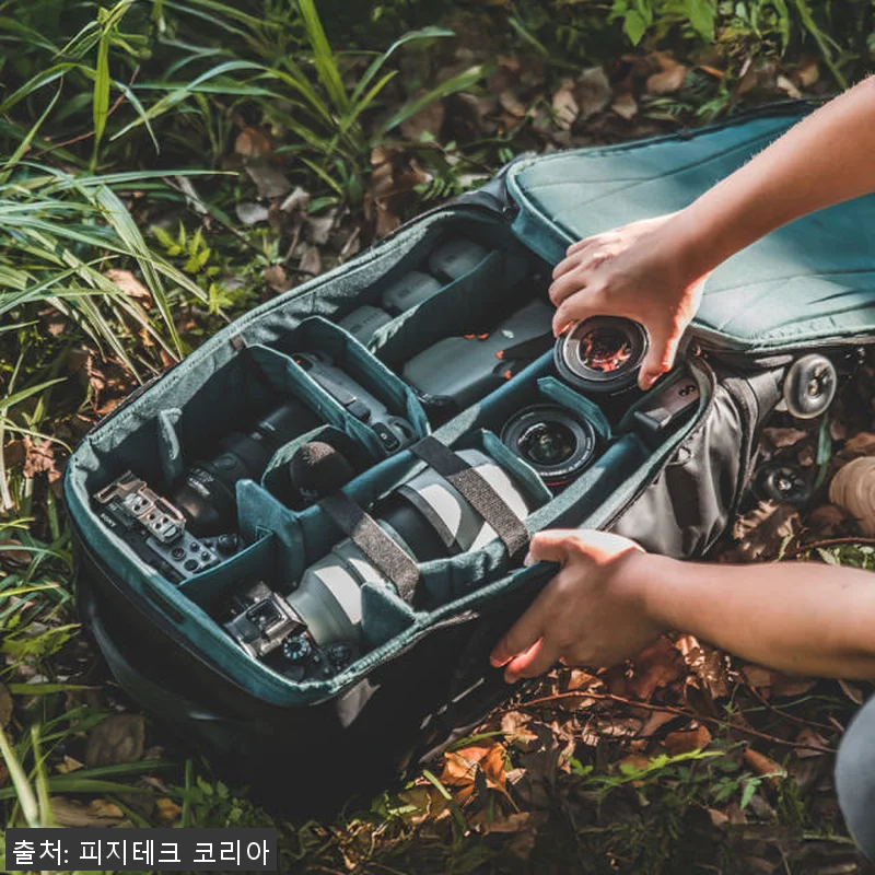 피지테크 롤링백 카메라 백팩 겸용 3 관련 이미지 5