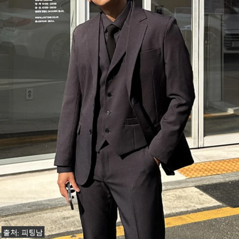 남자 피머 봄 가을 사계절 스판 면접 관련 이미지 6