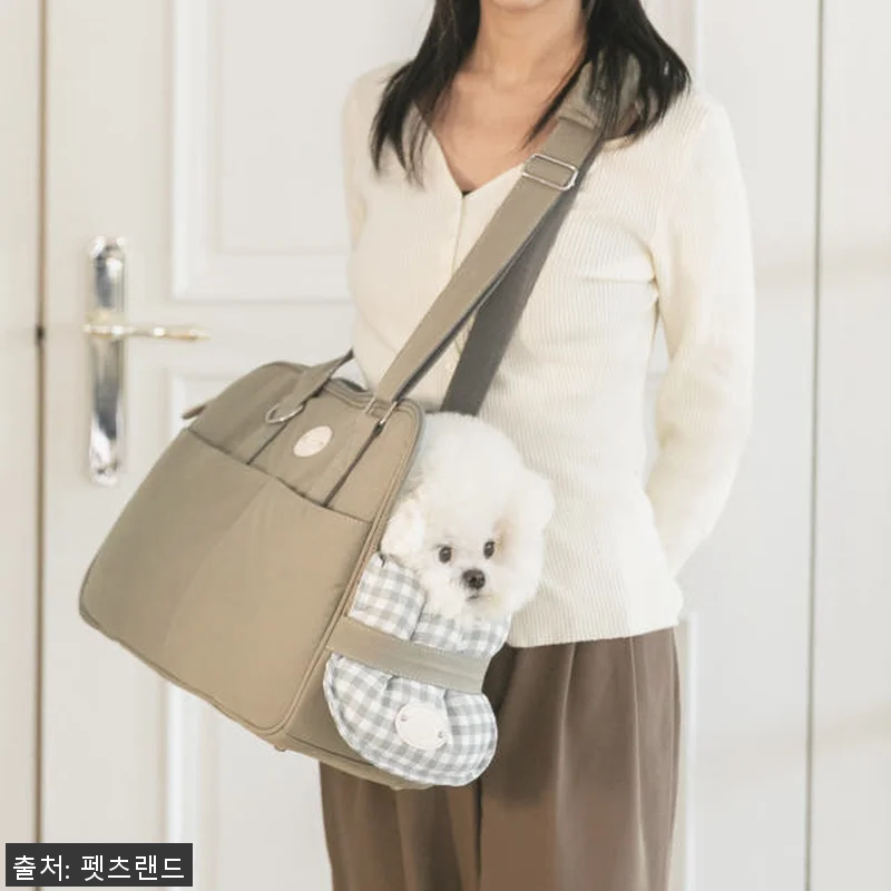 강아지 슬링백 이동 가방 애견 반려견 관련 이미지 6