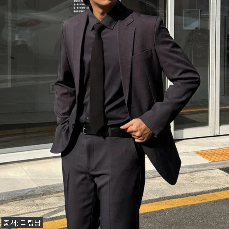 남자 피머 봄 가을 사계절 스판 면접 관련 이미지 9