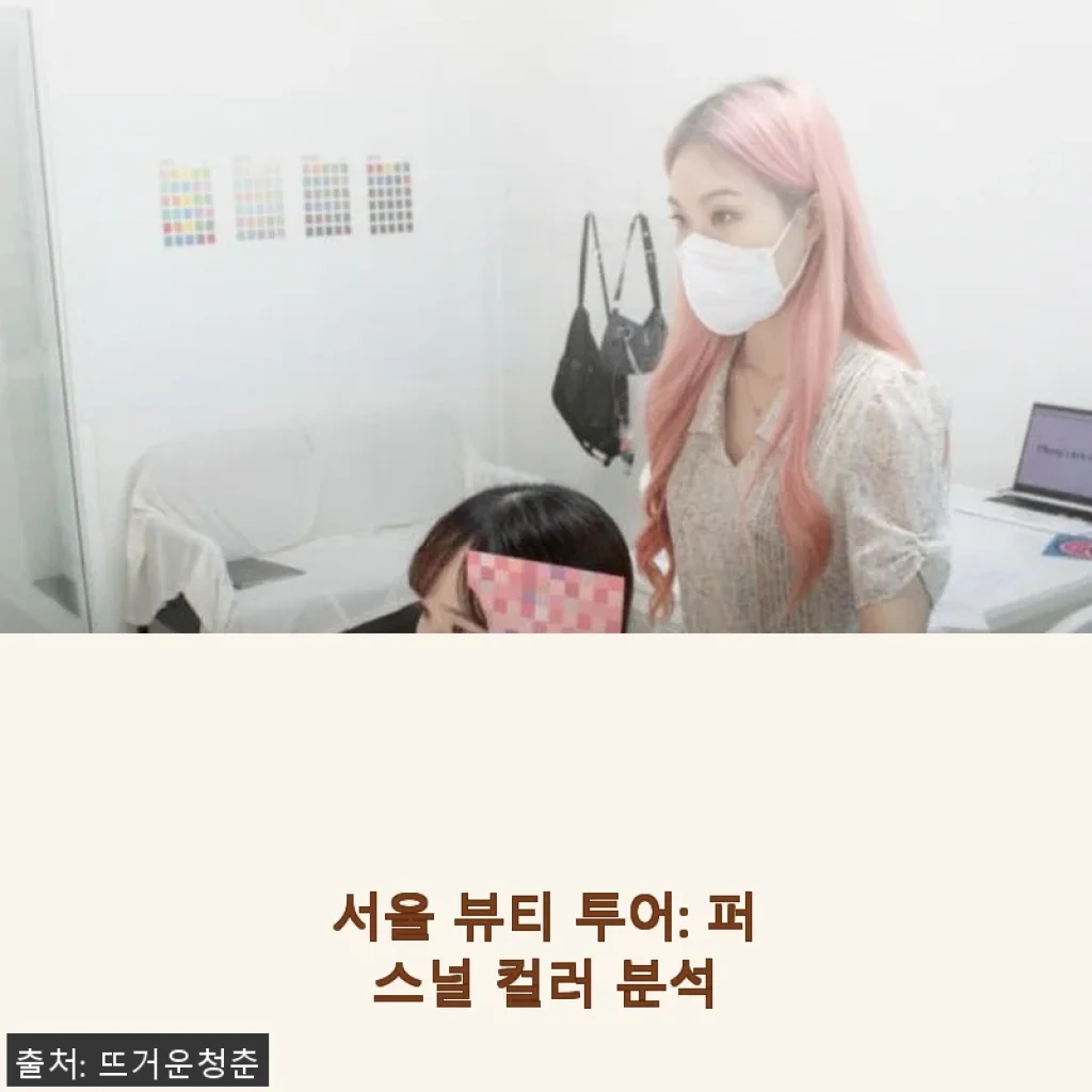 서울 뷰티 투어: 퍼스널 컬러 분석 사용 후기 – 나만의 컬러 팔레트 발견하기