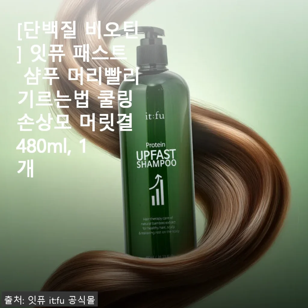 단백질 비오틴 잇퓨 패스트 샴푸 사용후기: 머릿결과 두피 건강을 한 번에