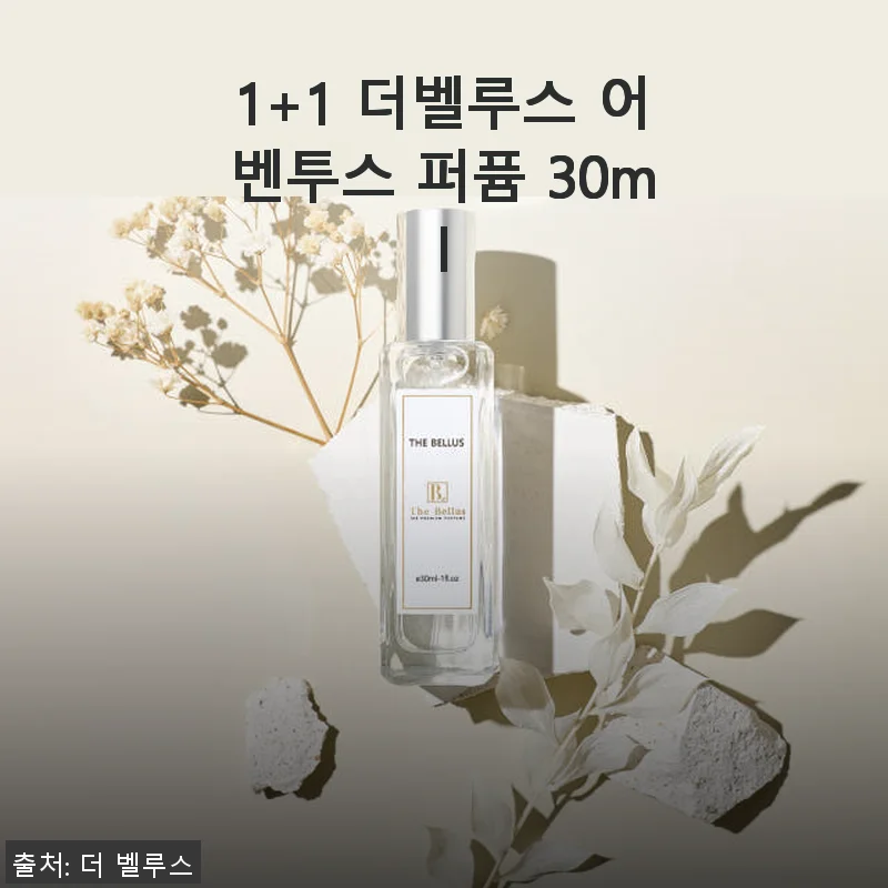 1+1 더벨루스 어벤투스 퍼퓸 30ml 사용후기: 진짜 명품 향수 대체 가능할까?