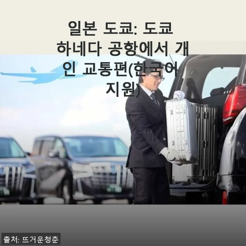 일본 도쿄 하네다 공항 개인 교통편 이용 후기