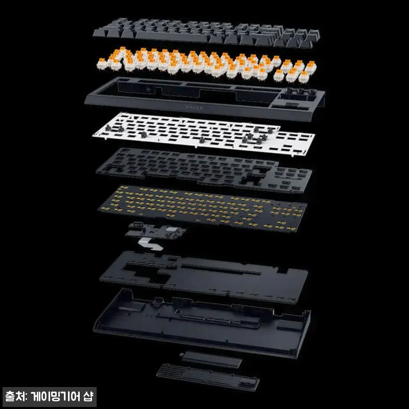 레이저 블랙위도우 V4 TKL 하이퍼 관련 이미지 1