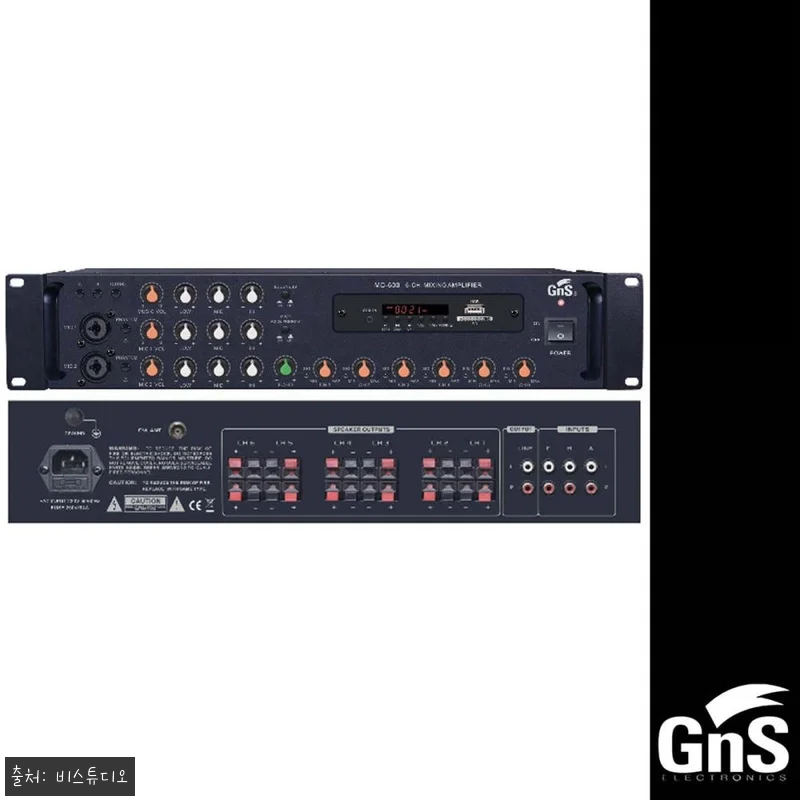 GNS MC-600 멀티 채널 앰프 관련 이미지 1