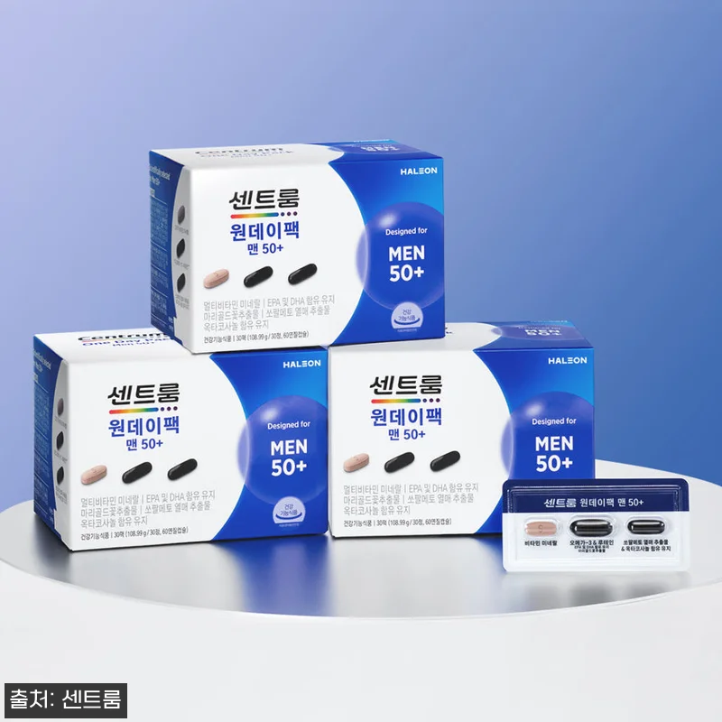 센트룸 원데이팩 맨 50+ 30개입 관련 이미지 1