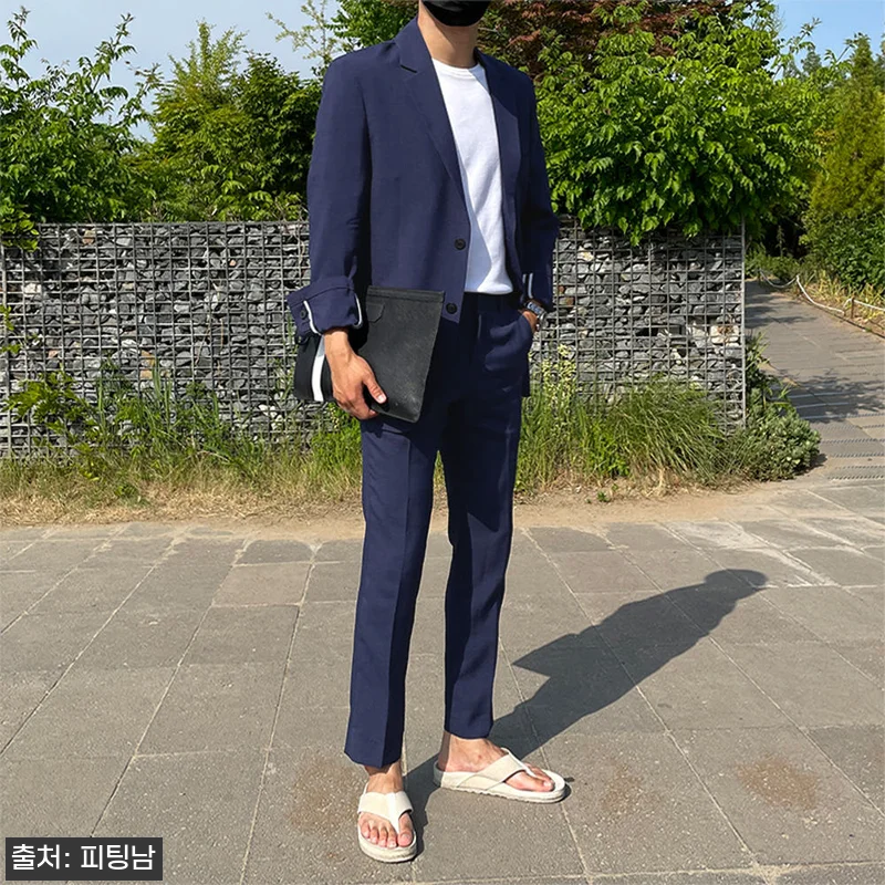남자 턴밀 봄 여름 린넨 면접 하객 관련 이미지 1