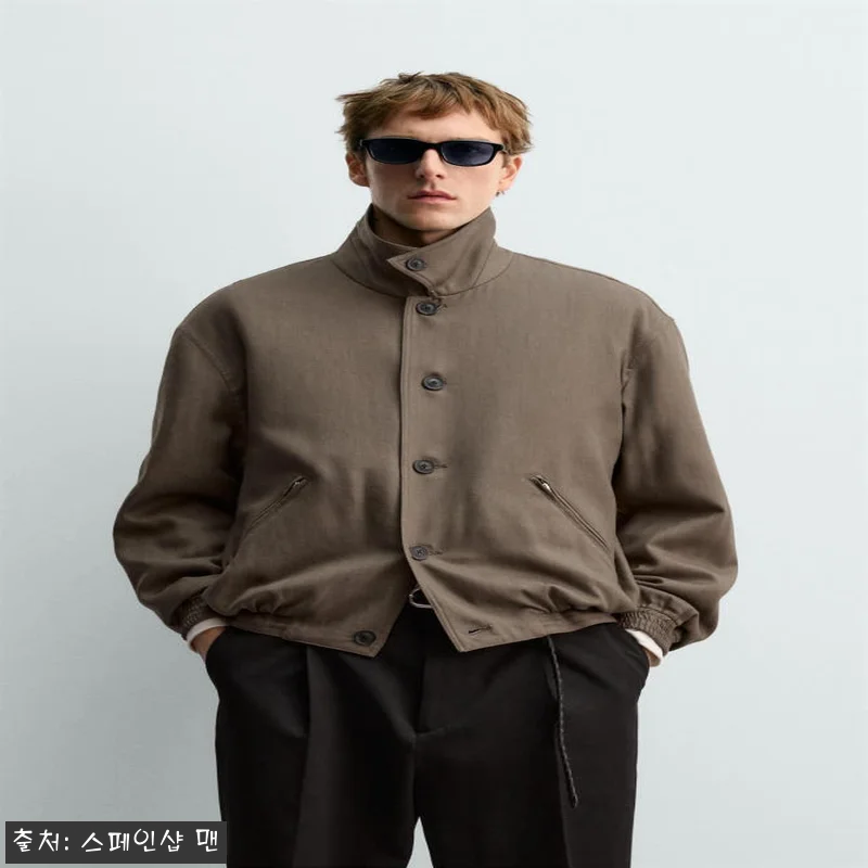 자라 퀼팅 울 크롭 재킷 X 아론 레 관련 이미지 3