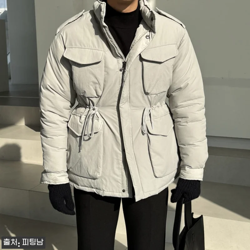 남자 툴로 오버핏 겨울 웰론 야상 패 관련 이미지 3