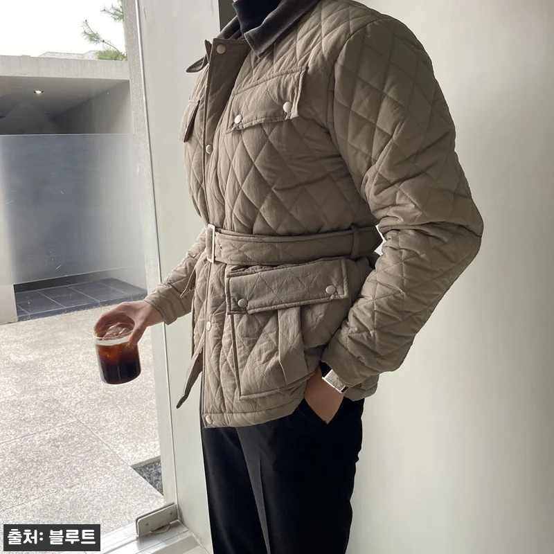 남자벨트패딩 남자야상패딩 사용후기와 관련 이미지 3