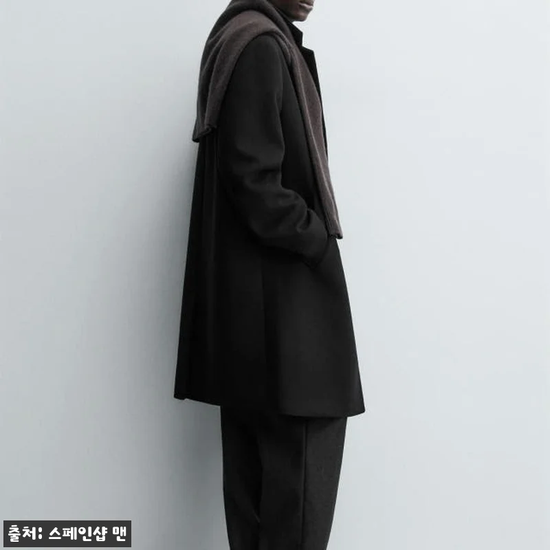 자라 클래식 울블렌드 싱글코트 레귤러 관련 이미지 4
