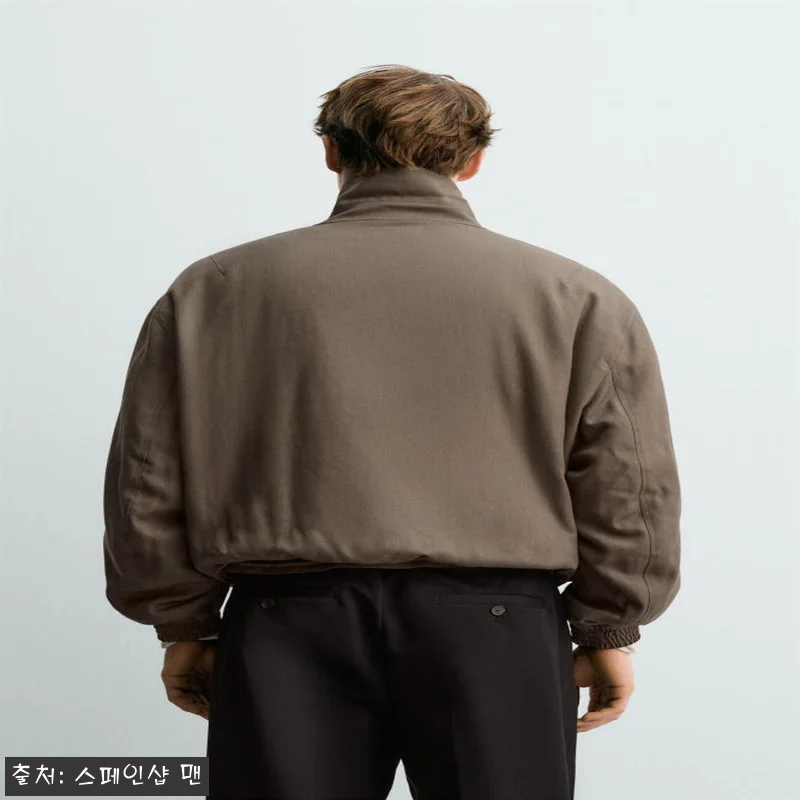 자라 퀼팅 울 크롭 재킷 X 아론 레 관련 이미지 4
