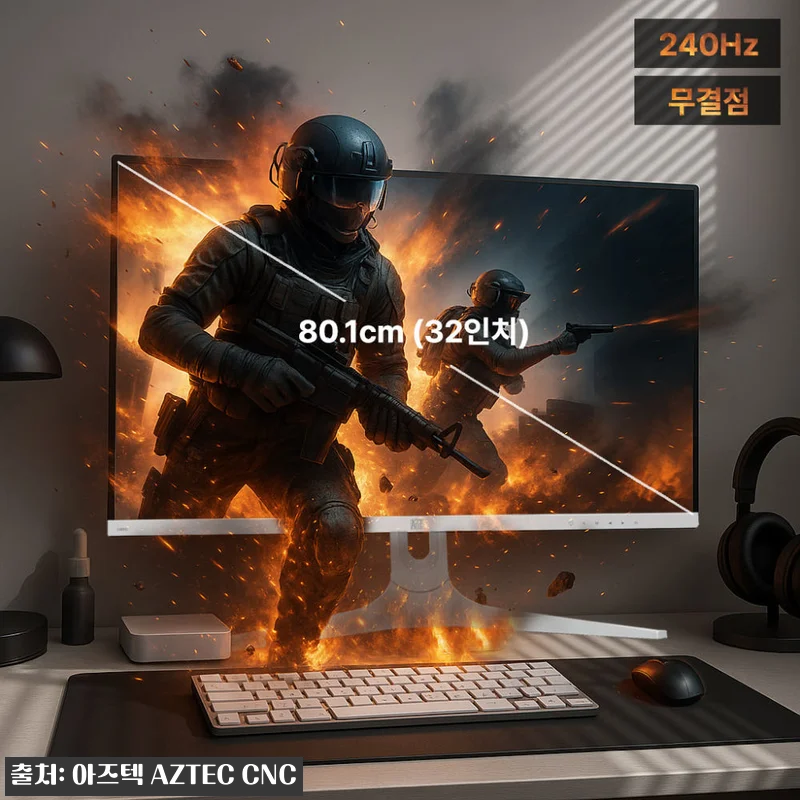 아즈텍 게이밍 모니터 240Hz AZ 관련 이미지 2