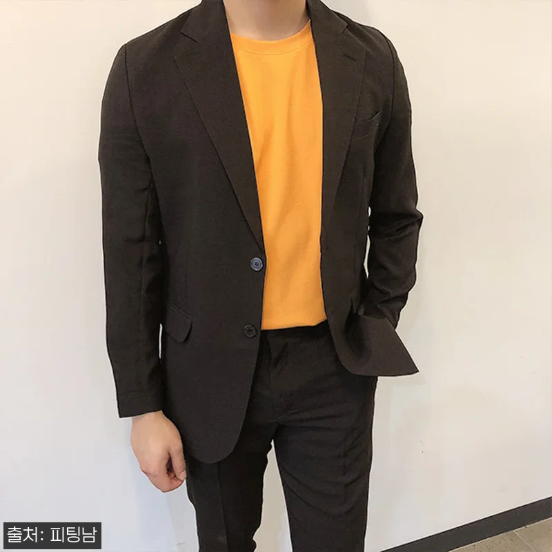 남자 샤신 린넨 수트 셋업, 봄여름가 관련 이미지 6