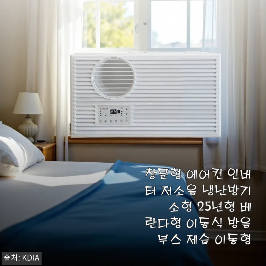 창문형 에어컨 인버터 저소음 냉난방기 25년형 사용후기와 제품 소개