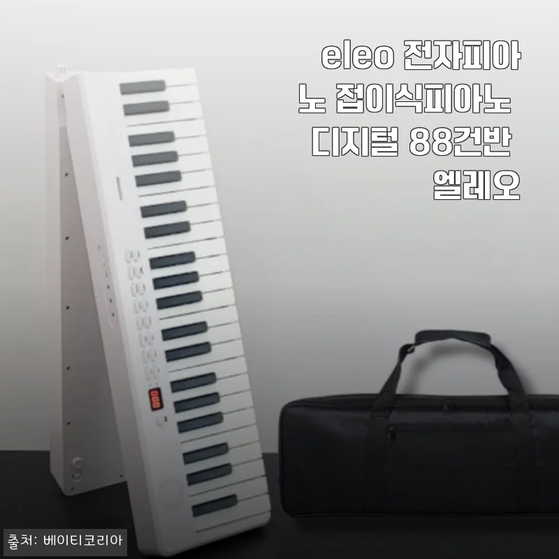 eleo 전자피아노 접이식피아노 88건반 사용후기와 솔직한 경험담