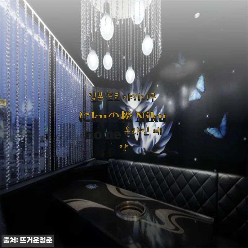 일본 도쿄 야키니쿠 にkuの松 Niku no ne 온라인 예약 사용 후기