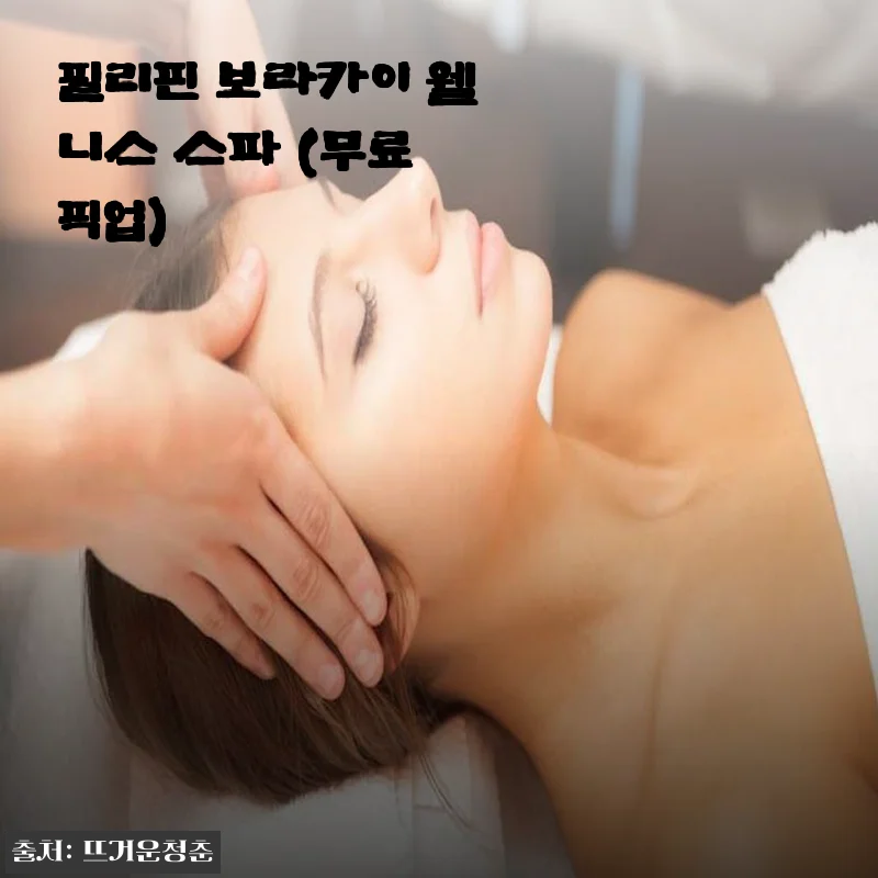 필리핀 보라카이 웰니스 스파 체험 후기와 구매 가이드
