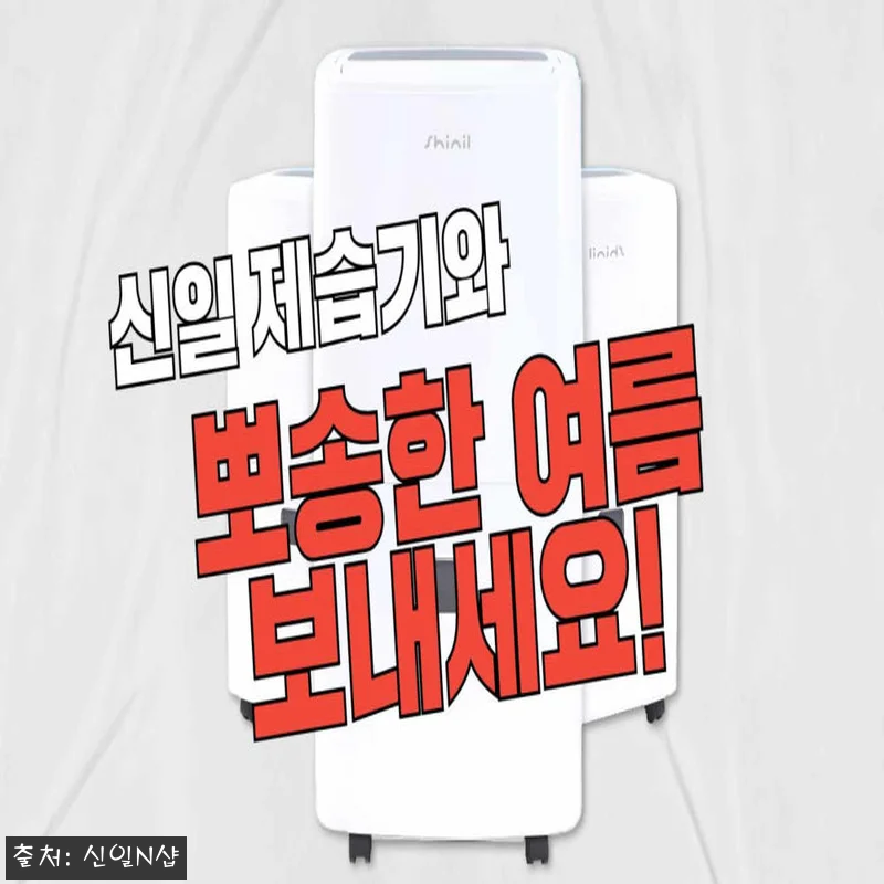 장마철 카페 바닥 물청소 그만! 신일 관련 이미지 2