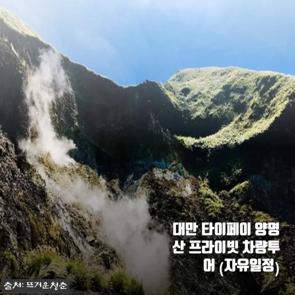 대만 타이페이 양명산 프라이빗 차량투어 후기, 가족여행도 자유일정으로 완벽했던 하루