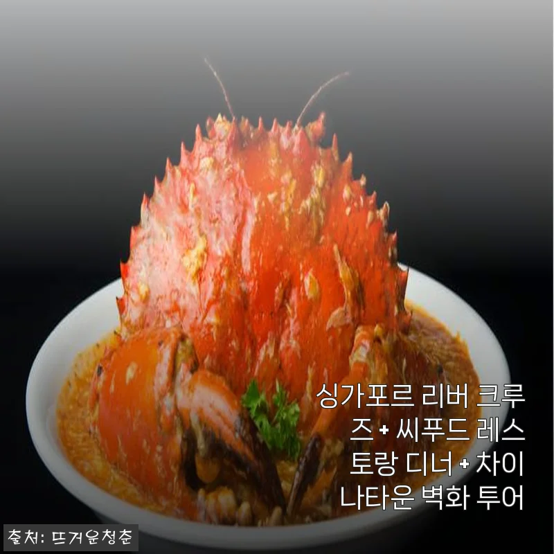 싱가포르 리버 크루즈에서 즐긴 로맨틱 디너와 차이나타운 벽화 산책 후기