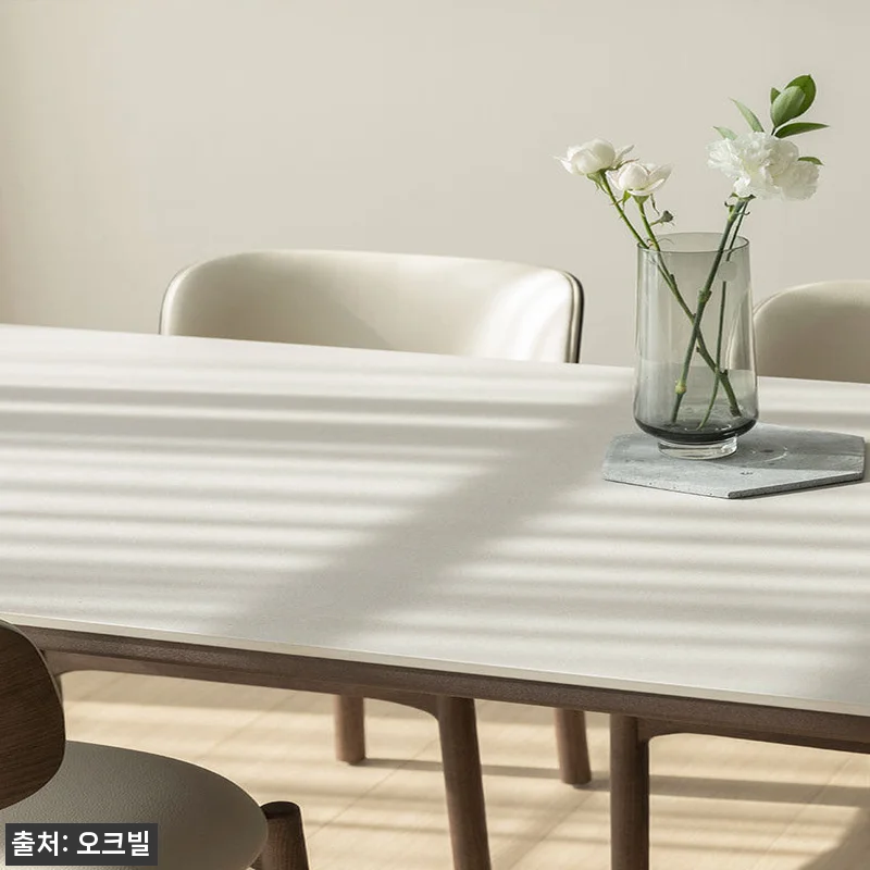 오크빌 우니코 월넛 6인용 원목 포세린 세라믹 식탁세트, 2000mm 월넛프레임 할인 체크 후기 15 오크빌 우니코 월넛 6인용 원목 포세 관련 이미지 3