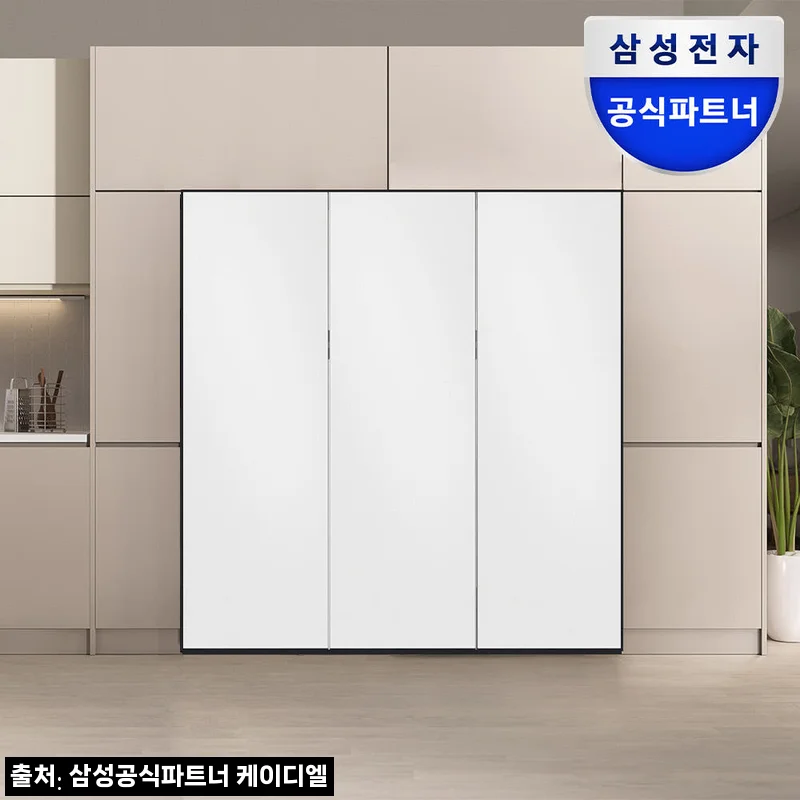 삼성전자 비스포크 키친핏 냉장고&middot;냉동고&middot;김치냉장고 1도어 세트, 주방 분위기까지 정리되는 이슈템 체크 후기