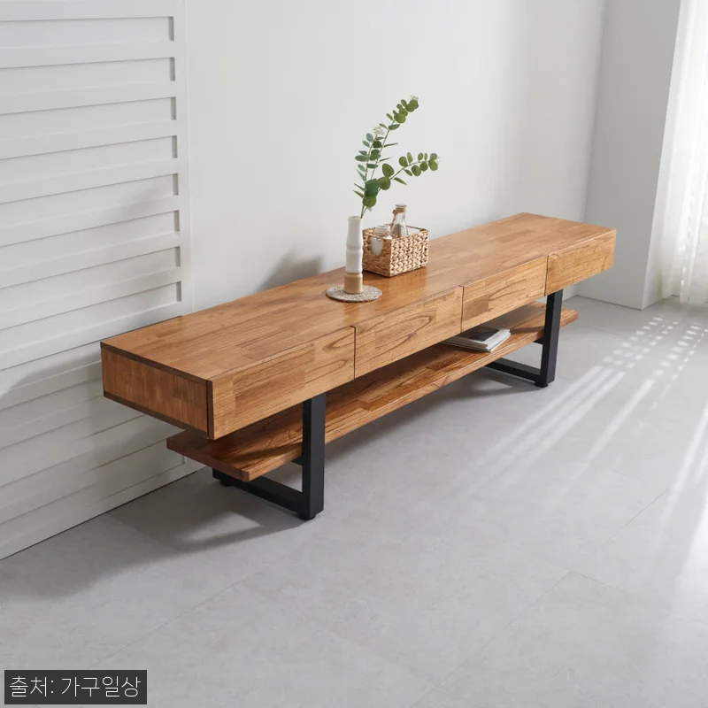 웨스트포트 참죽 북유럽 원목거실장 2 관련 이미지 1