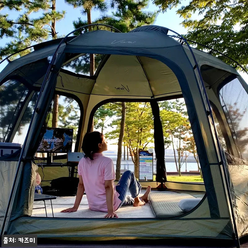 비바돔 플러스 쉘터 텐트 카키, 33 관련 이미지 1