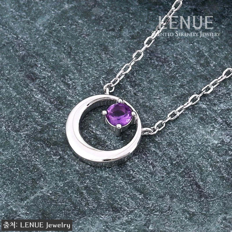 레뉴 2월 자수정 14K 골드 목걸이 관련 이미지 1