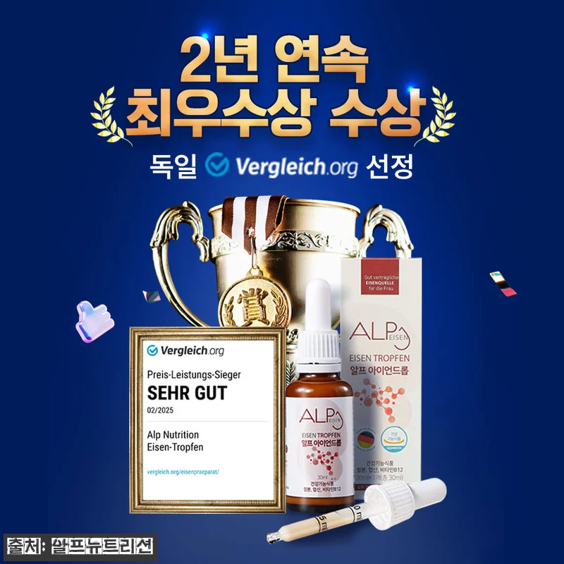 알프뉴트리션 알프아이언드롭 30ml 6개, 액상 철분영양제 구성·할인 혜택 체크 11 알프뉴트리션 알프아이언드롭 30ml 관련 이미지 1