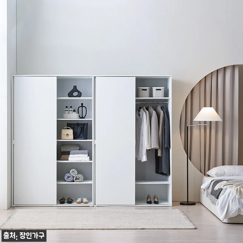 장인가구 코라 1800 슬라이딩 옷장 관련 이미지 1
