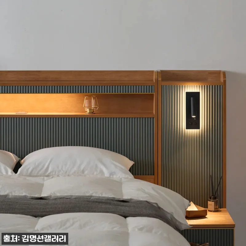 호텔침대프레임 라움, 신혼 침실 분위 관련 이미지 2