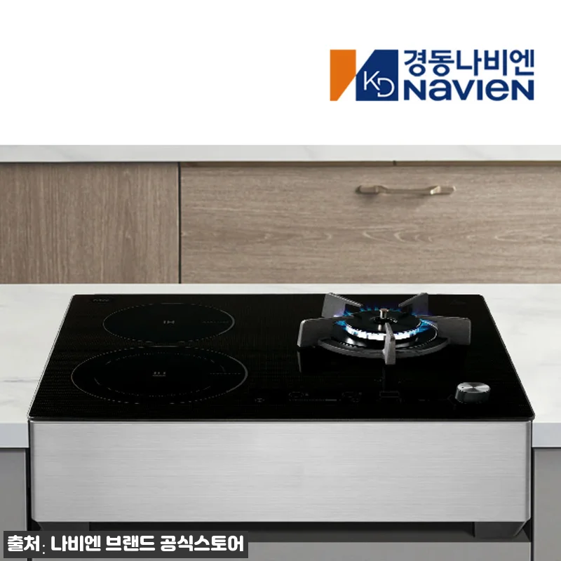 나비엔매직 ERG5003 빌트인 LPG 블랙, 인덕션과 가스 화구를 한 번에 쓰는 하이브리드 전기레인지 후기 8 나비엔매직 ERG5003 빌트인 LP 관련 이미지 2