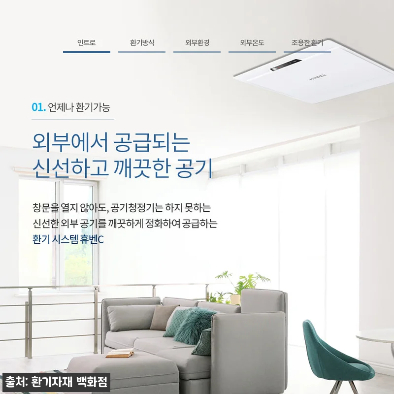 힘펠 전열교환기 휴벤C HRD-100 관련 이미지 2