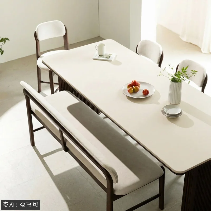 오크빌 알로 6인용 2000mm 월넛 관련 이미지 3