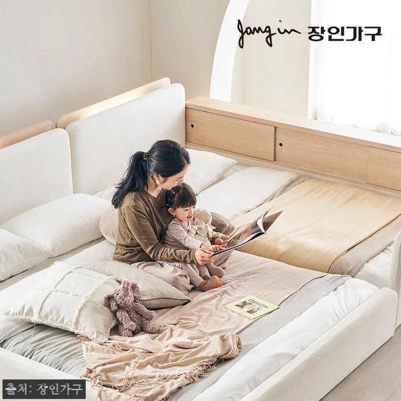 장인가구 하랑 E0 패브릭 LED헤드 관련 이미지 3