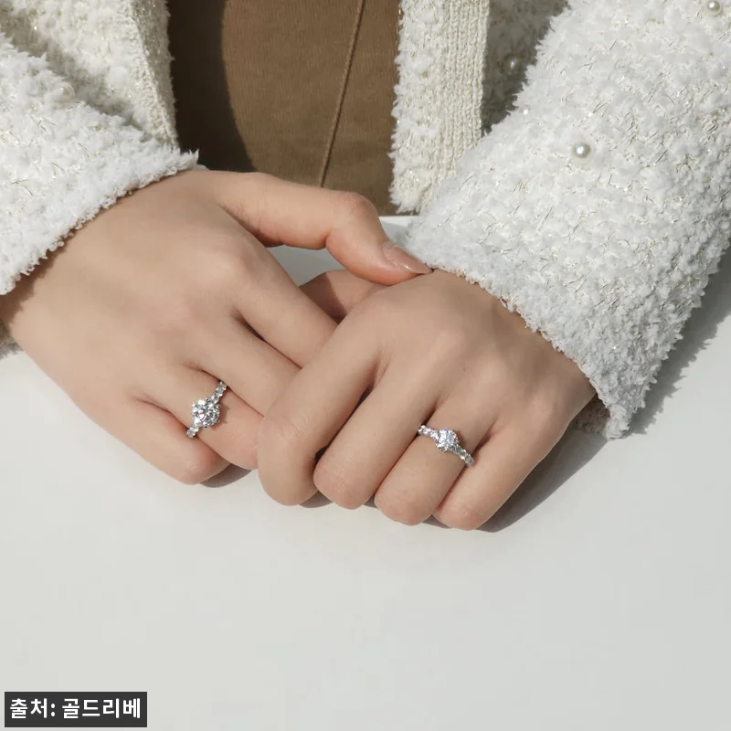 골드리베 랩다이아몬드 반지 1캐럿&middot;2 관련 이미지 4