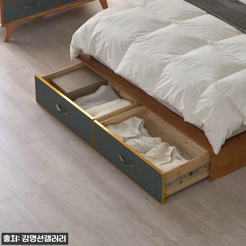 호텔침대프레임 라움, 신혼 침실 분위 관련 이미지 5