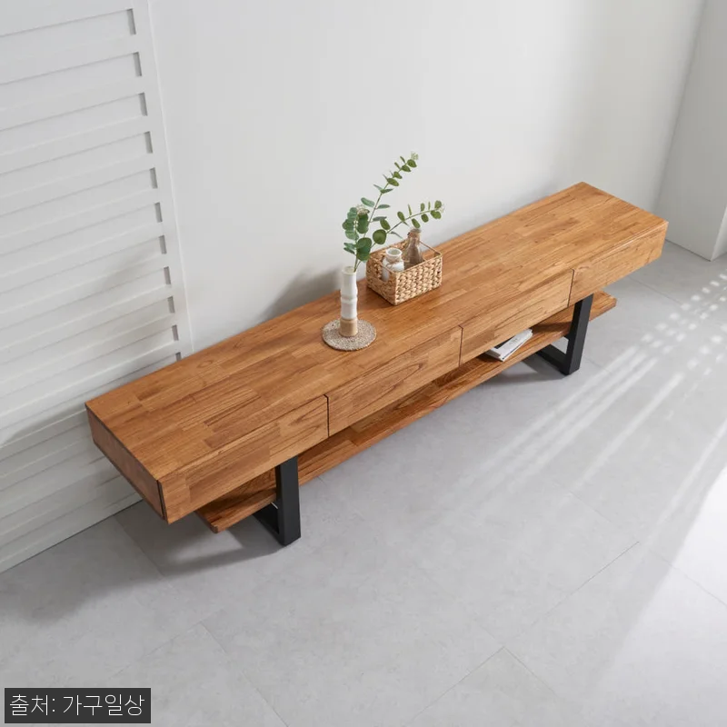 웨스트포트 참죽 북유럽 원목거실장 2 관련 이미지 6