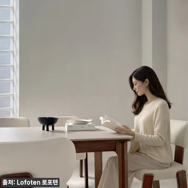 로포텐 더미 원목 6인용 포세린 세라 관련 이미지 6