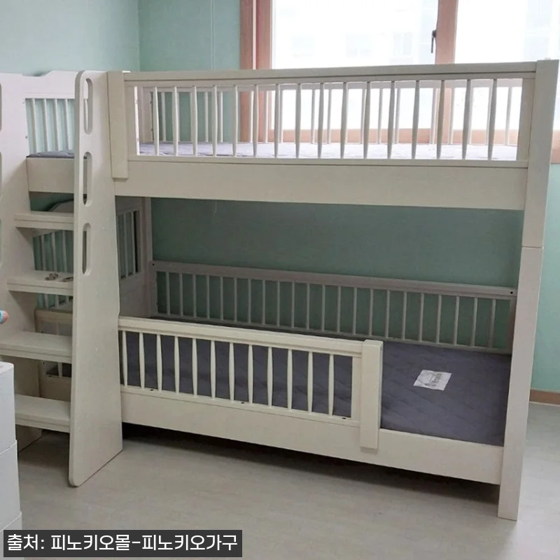 피노키오 르꼴마르 원목 이층침대 크림 관련 이미지 7