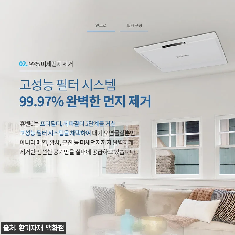 힘펠 전열교환기 휴벤C HRD-100 관련 이미지 7