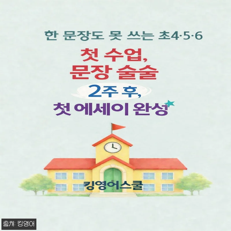 킹영어 문장 못쓰는 초4&middot;5&middot;6 영어 관련 이미지 9
