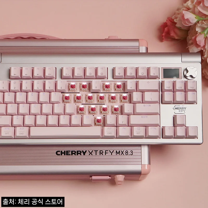 체리 엑스트리파이 MX 8.3 TKL 8K 게이밍 키보드 핑크(한글)&middot;페탈, 39만 원대 구매 전 체크할 점