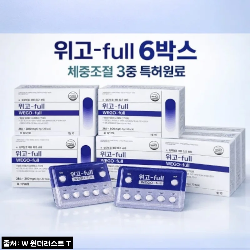 Home 57 위고풀 GLP 회복 습관 28정 6개, 42% 할인과 적립 혜택까지 체크한 구매 포인트