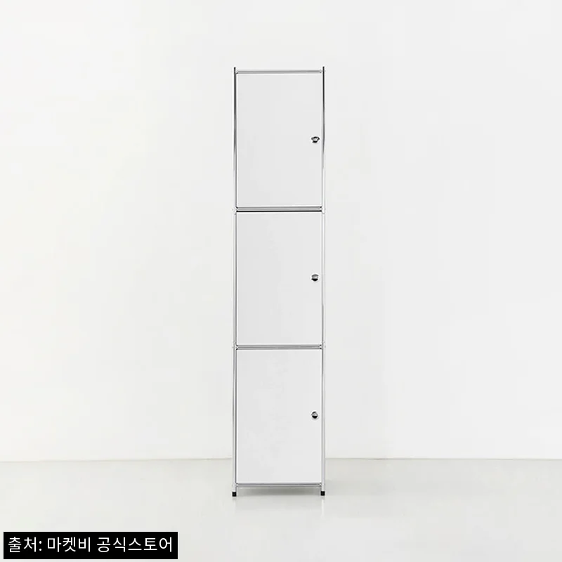 모듈가구 심플리 3단 수납장 BC124 화이트, 높이 196cm 수납장 찾는다면 체크할 이슈템